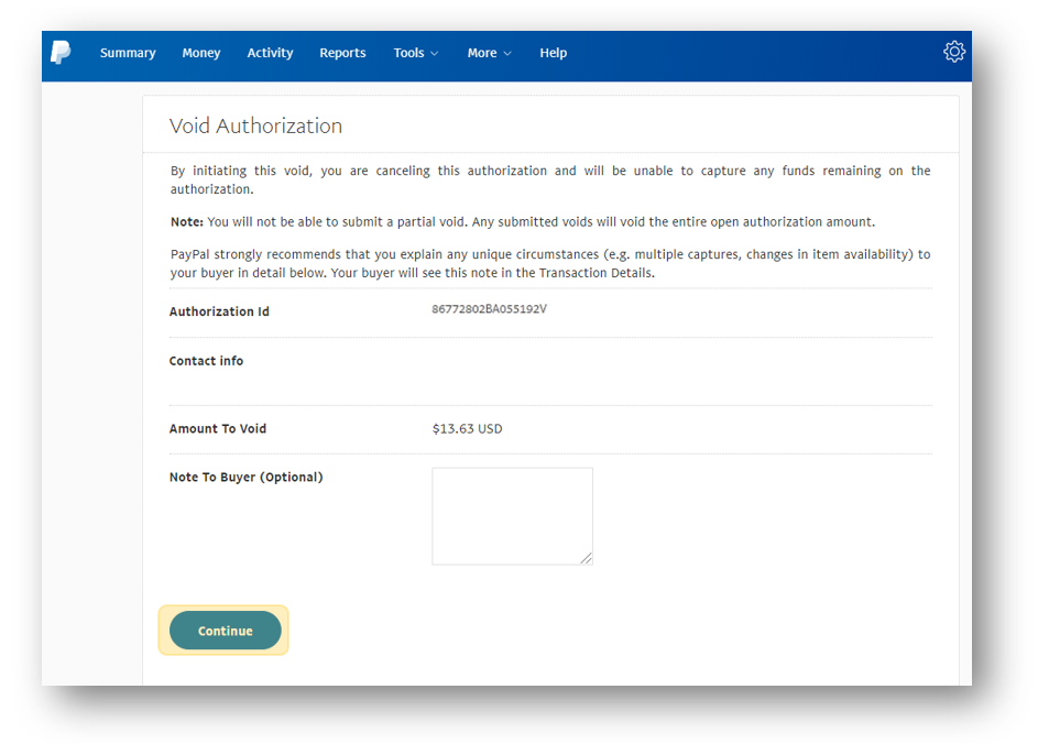 GoHerbalife - Void/Refund Customer Transactions on ProPay